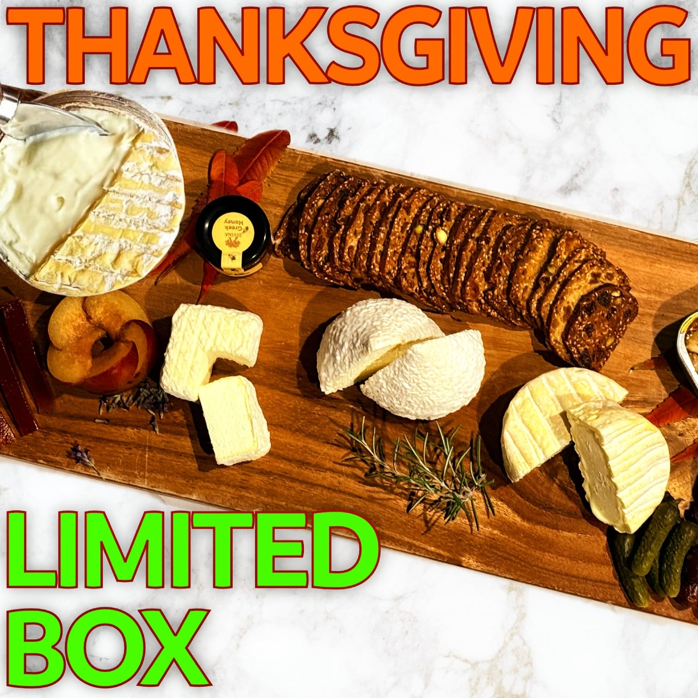 The Thanksgiving Collection Cheese Box! (Preorder)